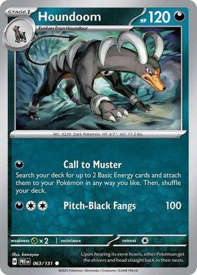 Houndoom, Prismatic Evolutions