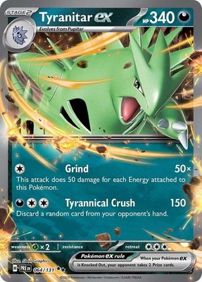 Tyranitar ex, Prismatic Evolutions