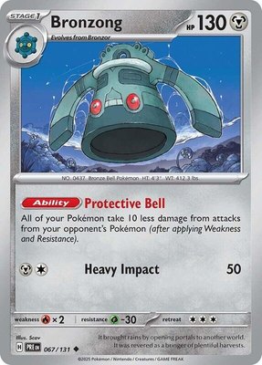 Bronzong, Prismatic Evolutions