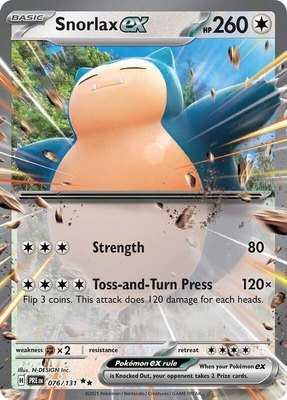Snorlax ex, Prismatic Evolutions