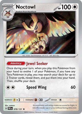 Noctowl, Prismatic Evolutions