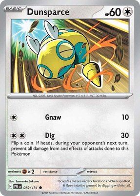 Dunsparce, Prismatic Evolutions