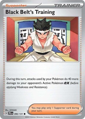 Black Belt's Training, Prismatic Evolutions