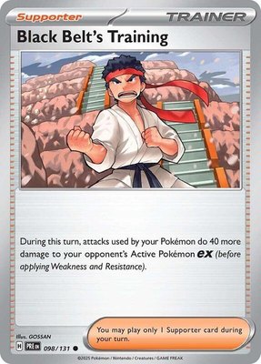 Black Belt's Training, Prismatic Evolutions