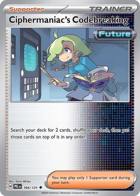Ciphermaniac's Codebreaking, Prismatic Evolutions