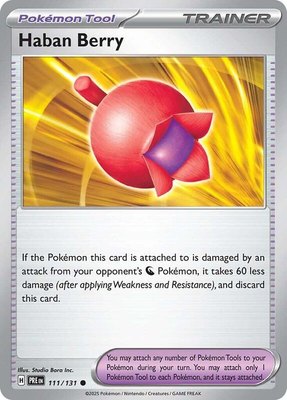 Haban Berry, Prismatic Evolutions