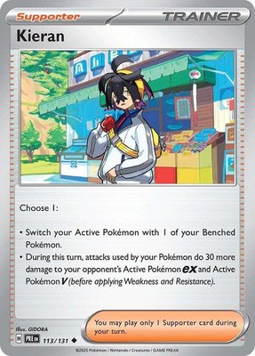 Kieran, Prismatic Evolutions