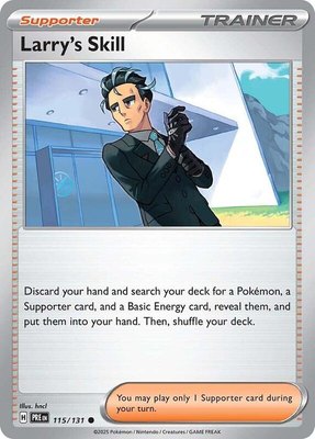 Larry's Skill, Prismatic Evolutions