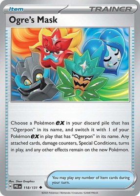 Ogre's Mask, Prismatic Evolutions
