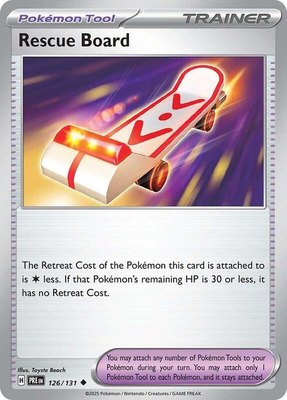 Rescue Board, Prismatic Evolutions