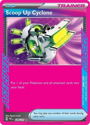 Scoop Up Cyclone, Prismatic Evolutions
