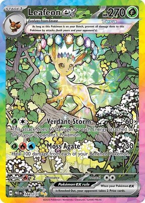 Leafeon ex, Prismatic Evolutions