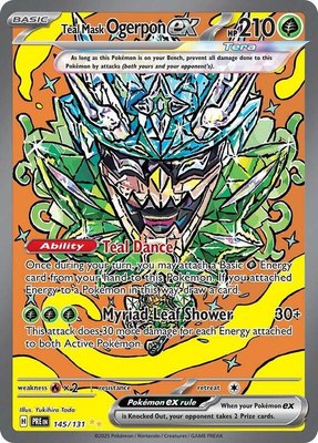 Teal Mask Ogerpon ex, Prismatic Evolutions