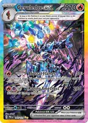 Ceruledge ex, Prismatic Evolutions