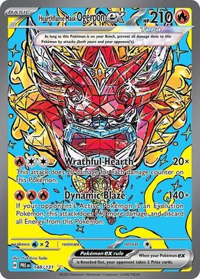 Hearthflame Mask Ogerpon ex, Prismatic Evolutions