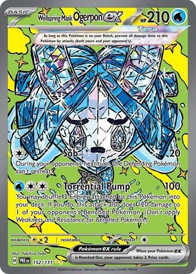 Wellspring Mask Ogerpon ex, Prismatic Evolutions