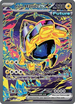 Iron Hands ex, Prismatic Evolutions