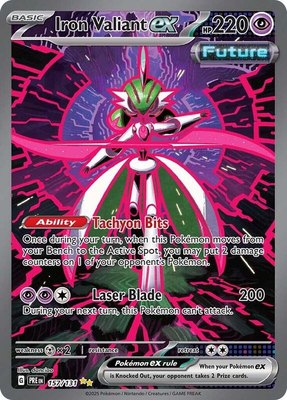 Iron Valiant ex, Prismatic Evolutions