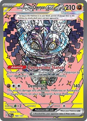 Cornerstone Mask Ogerpon ex, Prismatic Evolutions