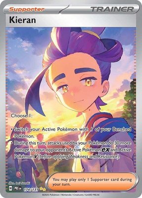 Kieran, Prismatic Evolutions