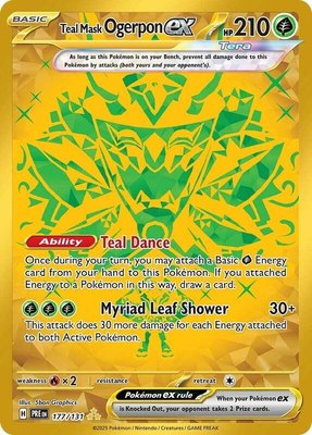 Teal Mask Ogerpon ex, Prismatic Evolutions
