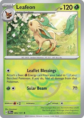 Leafeon (Poke Ball Pattern), Prismatic Evolutions