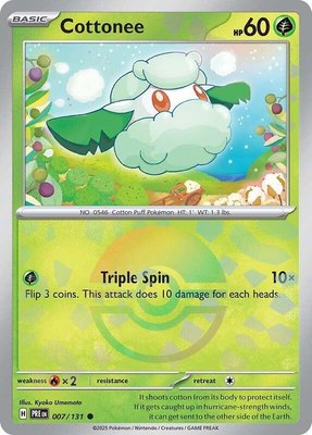 Cottonee (Poke Ball Pattern), Prismatic Evolutions