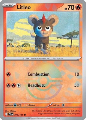 Litleo (Poke Ball Pattern), Prismatic Evolutions