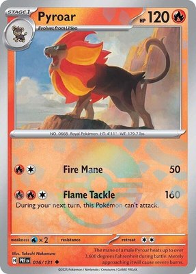 Pyroar (Poke Ball Pattern), Prismatic Evolutions