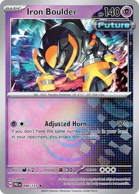 Iron Boulder (Poke Ball Pattern), Prismatic Evolutions