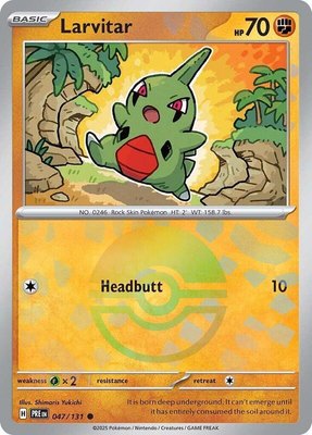 Larvitar (Poke Ball Pattern), Prismatic Evolutions