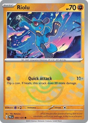 Riolu (Poke Ball Pattern), Prismatic Evolutions