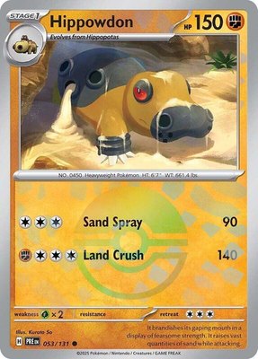 Hippowdon (Poke Ball Pattern), Prismatic Evolutions