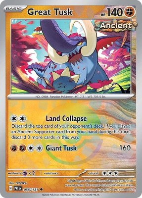 Great Tusk (Poke Ball Pattern), Prismatic Evolutions