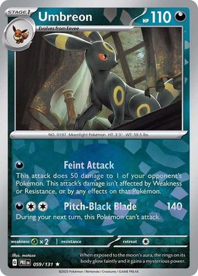 Umbreon (Poke Ball Pattern), Prismatic Evolutions
