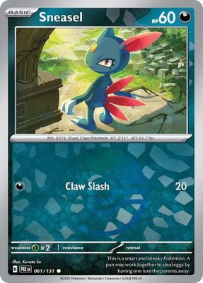 Sneasel (Poke Ball Pattern), Prismatic Evolutions