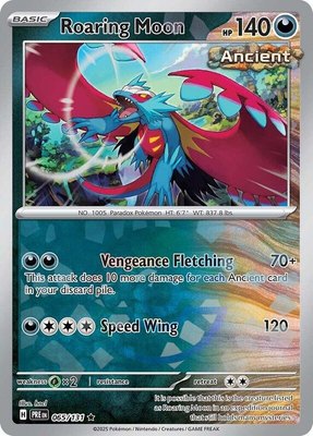 Roaring Moon (Poke Ball Pattern), Prismatic Evolutions