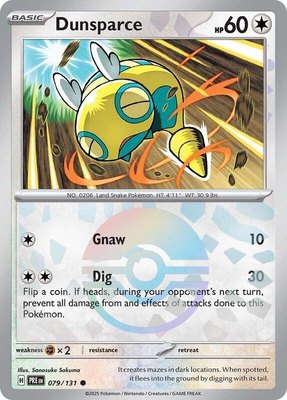 Dunsparce (Poke Ball Pattern), Prismatic Evolutions
