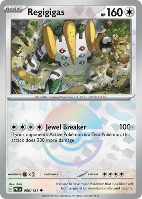 Regigigas (Poke Ball Pattern), Prismatic Evolutions