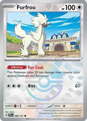 Furfrou (Poke Ball Pattern), Prismatic Evolutions