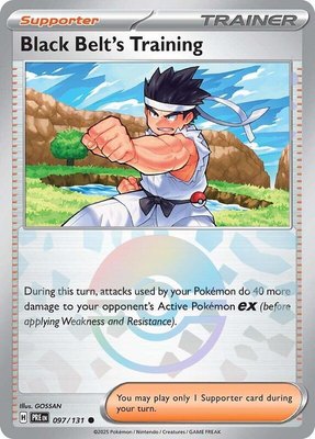 Black Belt's Training (Poke Ball Pattern), Prismatic Evolutions