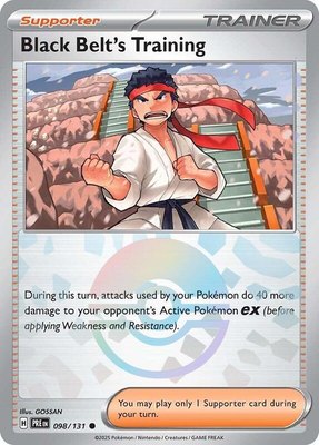 Black Belt's Training (Poke Ball Pattern), Prismatic Evolutions