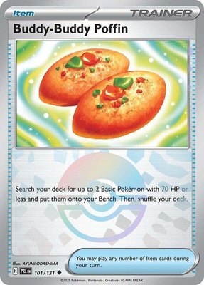 Buddy-Buddy Poffin (Poke Ball Pattern), Prismatic Evolutions