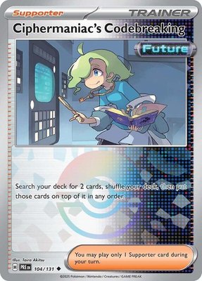 Ciphermaniac's Codebreaking (Poke Ball Pattern), Prismatic Evolutions