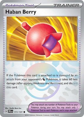 Haban Berry (Poke Ball Pattern), Prismatic Evolutions