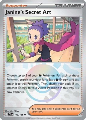 Janine's Secret Art (Poke Ball Pattern), Prismatic Evolutions