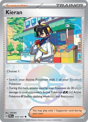 Kieran (Poke Ball Pattern), Prismatic Evolutions