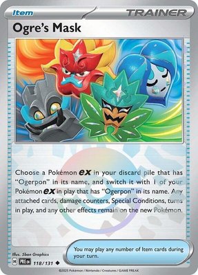 Ogre's Mask (Poke Ball Pattern), Prismatic Evolutions