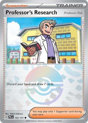 Professor's Research [Professor Oak] (Poke Ball Pattern), Prismatic Evolutions