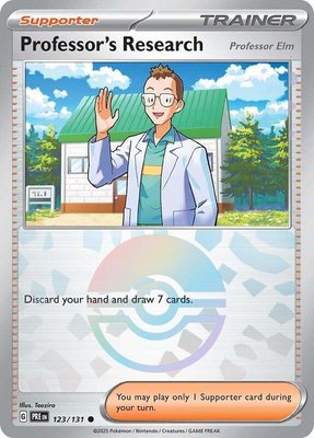 Professor's Research [Professor Elm] (Poke Ball Pattern), Prismatic Evolutions